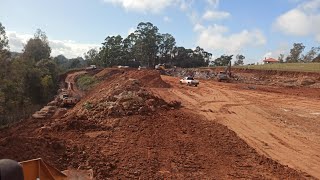 Obra Gigante 4 Escavadeira Hidráulica mais Trator E caminhões!!