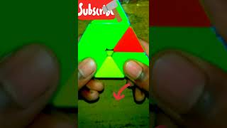 Learn How to Solve a Pyraminx in Just 1 Minute🧠 #shorts #ytshorts #rubikscube #cube 😱