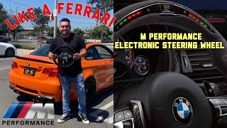 Buying my M performance Electronic steering wheel from life with KG AKA LimerockM3