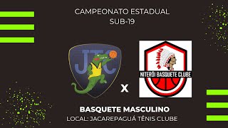 JTC X NITERÓI CAMPEONATO ESTADUAL SUB- 19. 03/07/2024