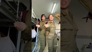 Israel Female Soldiers Having Fun ❤️ #israel #idf #israelarmy #prettygirl #mostgorgeous #trend