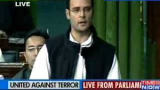 Mumbai Terror Attack Terrorists attacked every Indian  Rahul Gandhi