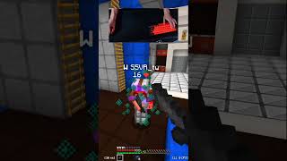 This Was INSANE... #minecraft #bedwars #hypixel #clip #save #handcam #pvp