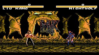 Mortal Kombat 4 NES | Liu Kang | Complete Game play.