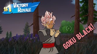 GOKU BLACK Squad Win Gameplay! (27 Eliminations!) | Fortnite Battle Royale: Chapter 5 No Builds