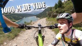 A BLOC DANS LES ALPES SUR LE VTT - 1er étapes Trans-Maurienne Vanoise