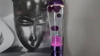 POWATRON RETRO ALIEN LAVA LAMP, 16 inchs height.