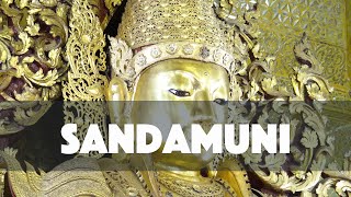 Pagode Sandamuni em Mandalay, Myanmar.