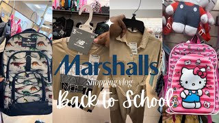 MARSHALLS BACK TO SCHOOL SHOPPING | SHOP WITH ME | MARSHALLS FINDS FOR KIDS