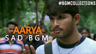 Aarya Sad BGM l DSP l Allu arjun l