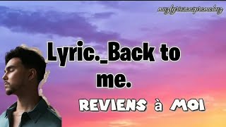 tyler Shaw _ Back to me. [ lyric ] & traduction française 🔥.