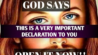 God says 👉I NEED JUST A MINUTE TO CLAIM THIS🙏 | Urgent Message From God |God Message For You.