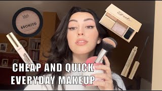 CHEAP and QUICK EVERYDAY MAKEUP ROUTINE