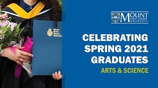 Celebrating Spring 2021 Graduates: Arts and Science