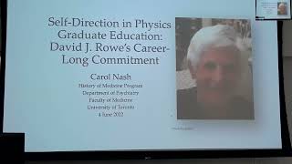 Self-Direction in Physics Graduate Education: David J. Rowe's Career-Long Commitment