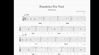 Parabéns Pra Você  - Happy Birthday TABLATURA (violão e Guitarra)