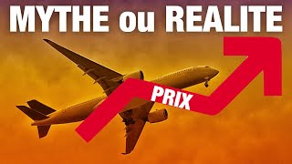 PRIX des BILLETS en AVION varient t-ils BEAUCOUP ? observation et analyse