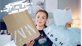 Topshop Zara and H&M Spring Try On Clothing Haul