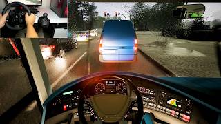 Neoplan Skyliner Bus Journey | Berlin to Dresden | Fernbus Simulator | Logitech G923 Gameplay