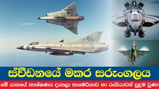 ස්වීඩනයේ මකර සරුංගලය | Sweden Dragon Saab 35 Draken