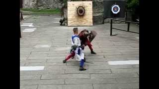 Knights´ tournament in the Lower Castle of Visegrad