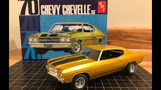 1970 Chevrolet Chevelle SS - Build & Tutorial (1-25 Scale Model) AMT