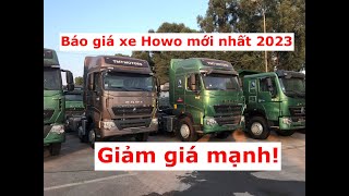 Báo Giá Xe Howo Mới Nhất 2023 - Giá Xe Howo Tốt Nhất Hiện Nay