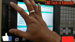 How to transfer cnc program CNC machine memory to CF card memory @cnc_information_in_kannada