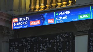 Europa arranca la semana con pérdidas, el Ibex se deja los 9.500 puntos