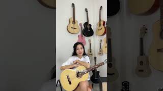 Cây đàn không cần tập #nhuquynhthichhatbaigi #guitar