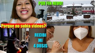 🇨🇭MI CUARTA DOSIS ( MODERNA )💉| MI PRIMERA COMPRA NAVIDEÑA🎄PLATIQUEMOS UN RATO | VIVIR EN SUIZA