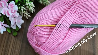 LOOK HOW BEAUTIFUL CROCHET PATTERN STITCHING! The result will surprise you!