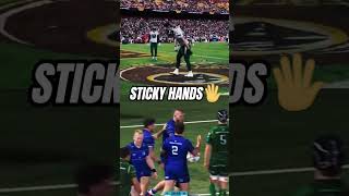 RG SNYMAN HITTING THAT STICKY HANDS CELEBRATION✋ #rugby #nfl #celebration