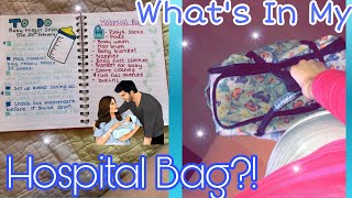 What’s In My Son’s HOSPITAL BAG?! TEEN PREGNANCY!