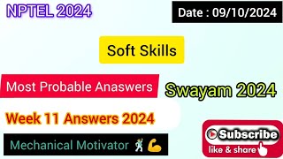 Soft Skills WEEK 11