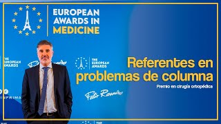 🏆Nos han entregado el premio en cirugía ortopédica en los EUROPEAN AWARDS IN MEDICINE | Biziondo