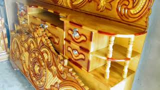 Box khat design in shundi wood | Wooden box bed design | Shundi wood bed design