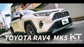 (HD)TOYOTA RAV4 MK5  installed KT Racing Coilovers