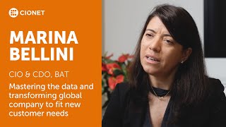 Marina Bellini – CDO & CIO of BAT – Mastering the data and transforming global company