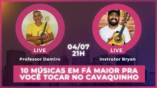 10 Músicas em Fá Maior Pra Você Tocar no Cavaquinho - Professor Damiro