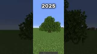 Minecraft 2022 vs 2025 #shorts