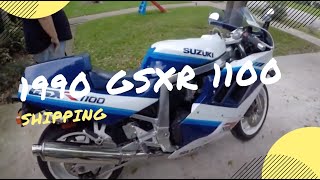 1990 GSXR 1100 shipping