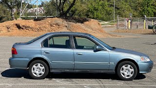 For Sale: 1999 Honda Civic EX Sedan (5-Speed) only 135k miles! Hard to find….