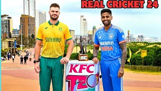 🔴Ind vs SA T20 Match Live || Real cricket 24