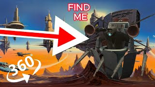 FIND  Skibidi Toilet. Plungerman Glitch -  looking for a challenge 360° VR video