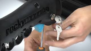 16 Rhino Rack  How to Install the RockyMounts Bike Carrier on Passenger Side