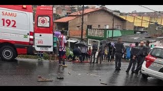 Torcedores baleados e esfaqueados em confronto Corinthians x São Paulo.14/04/19