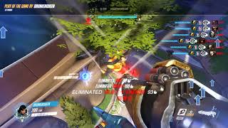 Overwatch - My second sextuple kill (Pharah)