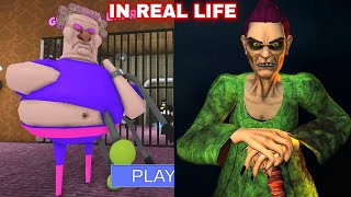 GRANDMA BARRY'S PRISON RUN IN REAL LIFE Obby New Update Roblox - All Bosses Battle FULL GAME #roblox