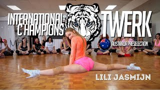 AUSTRALIAN TWERK CHAMPIONS | LILI JASMIJN TWERK IN HEELS CLASS